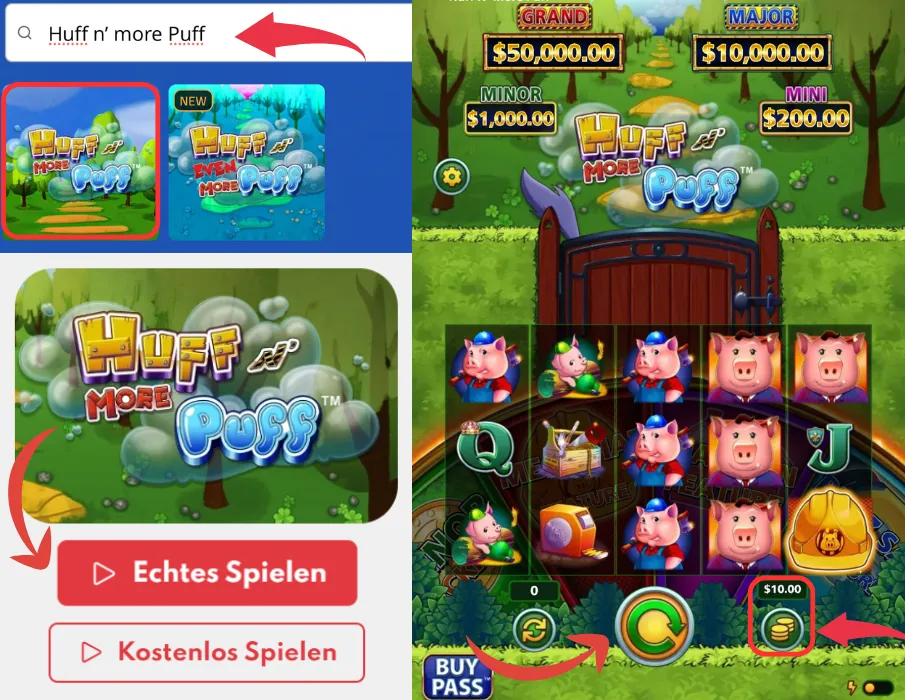 So spielt man auf dem Handy